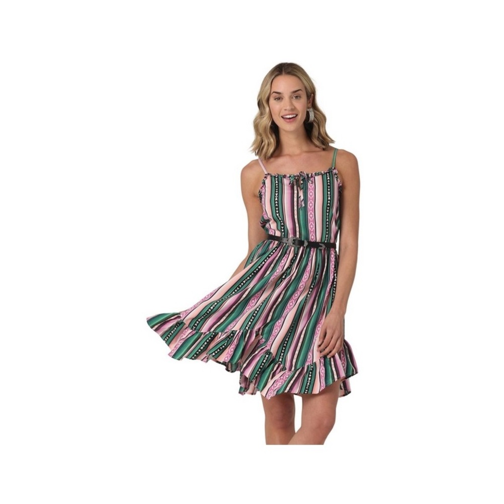 Wrangler Retro® Ladies' Ruffle Hem Strappy Dress